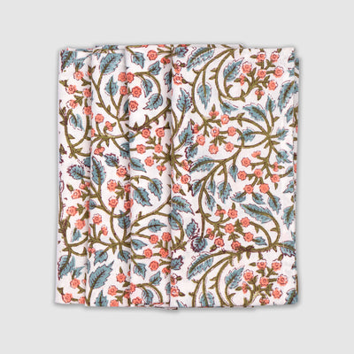 Daisy Floral Napkins - Set of 4 Anise Home