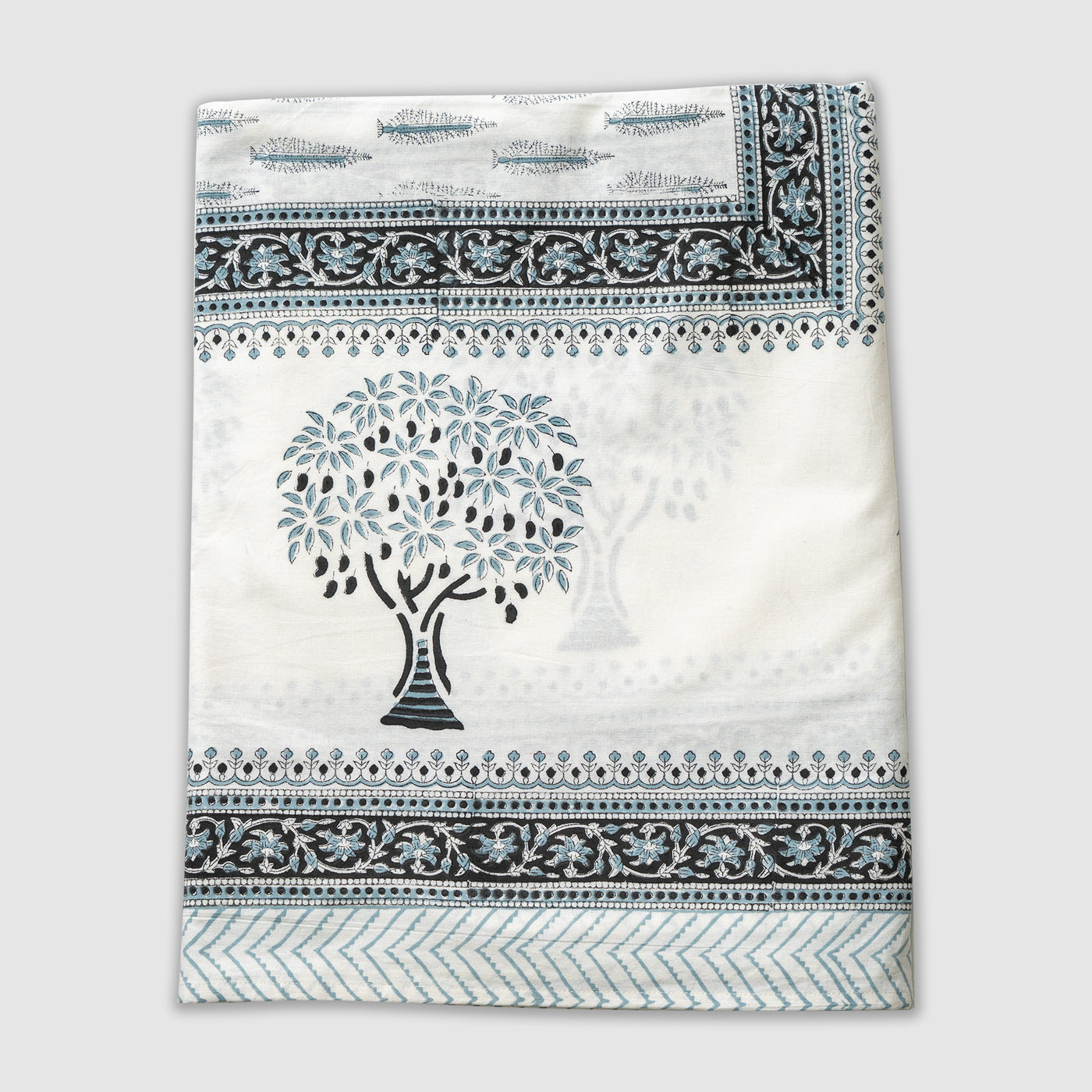 Philly Blue/Grey Tablecloth Anise Home