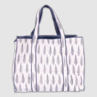 Ciara Quilted Tote Bag Anise Home