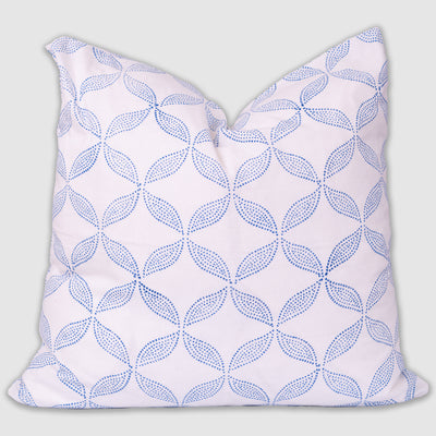 Aria Block Print Cushion Cover Anise Home