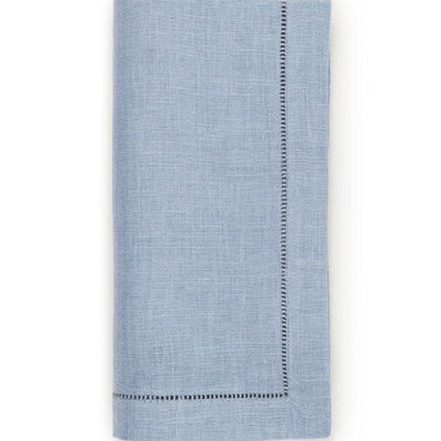 Light Blue Linen Napkins Set of 4 Anise Home