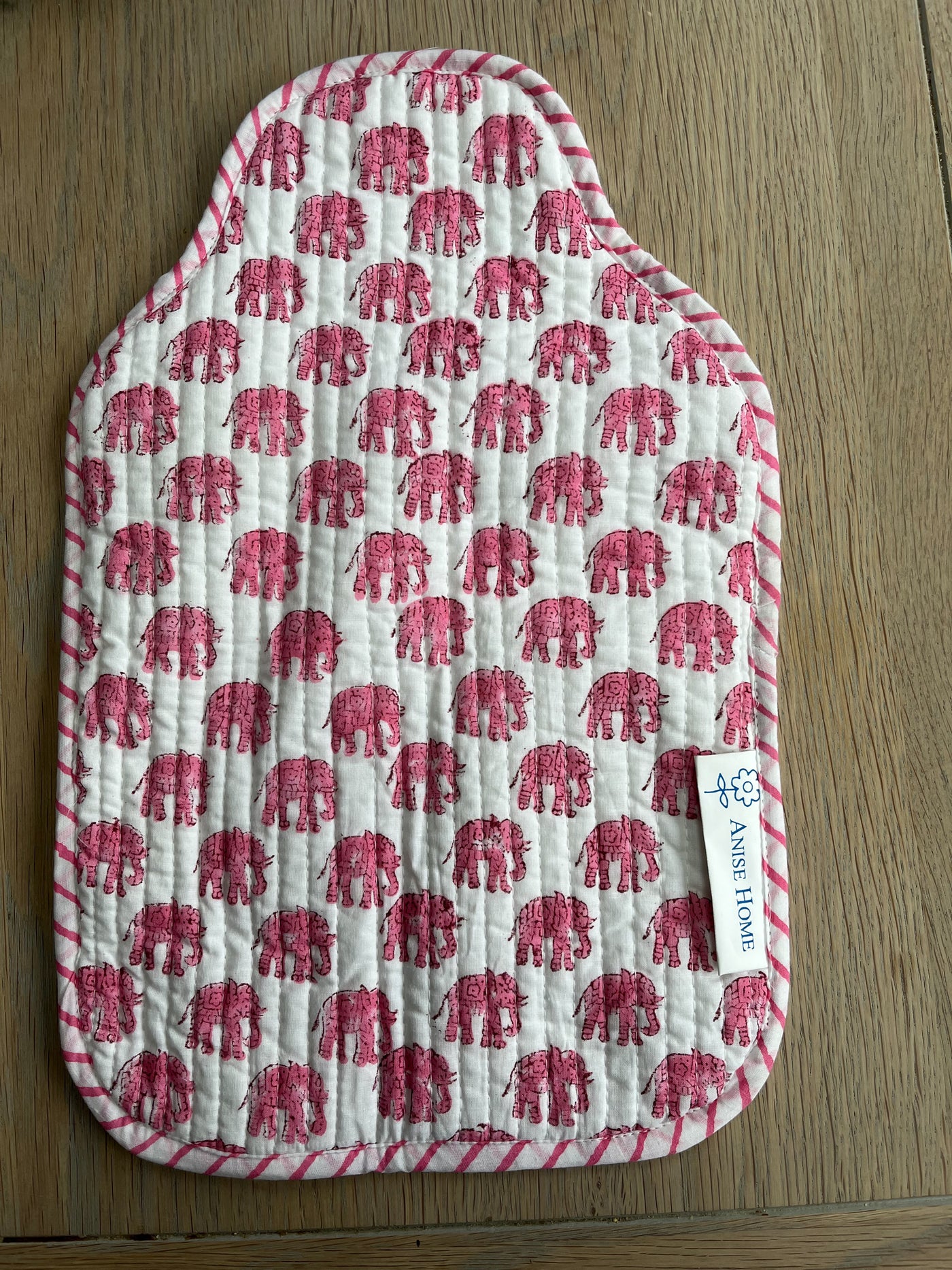 Pink Hot Water Bottle Cover Anise Home